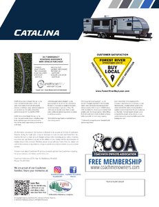 2020 Coachmen Catalina Brochure page 40