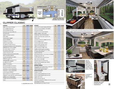 2020 Coachmen Clipper Camping Trailers French Brochure page 5