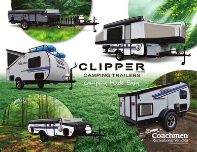 2020 Coachmen Clipper Camping Trailers Brochure page 1