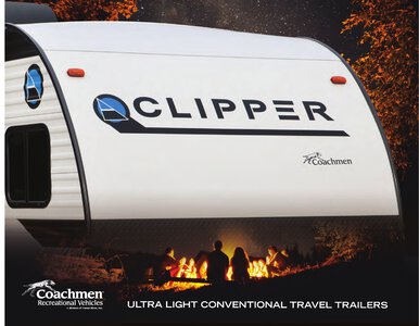 2020 Coachmen Clipper Travel Trailers Brochure page 1