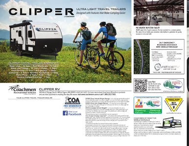 2020 Coachmen Clipper Travel Trailers Brochure page 8