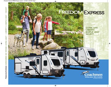 2020 Coachmen Freedom Express French Brochure page 1