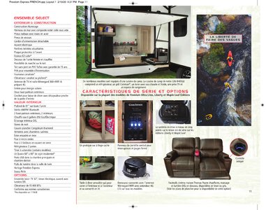 2020 Coachmen Freedom Express French Brochure page 11