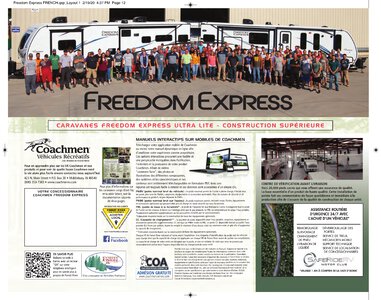 2020 Coachmen Freedom Express French Brochure page 12