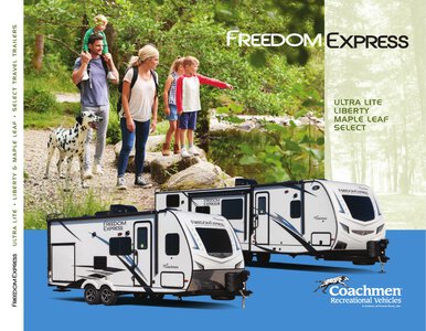 2020 Coachmen Freedom Express Brochure page 1