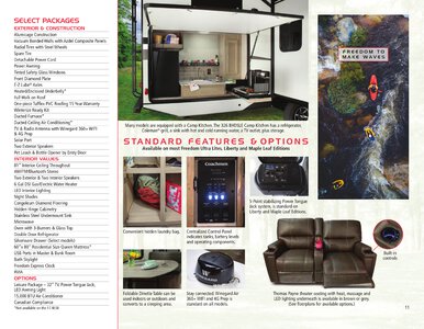 2020 Coachmen Freedom Express Brochure page 11