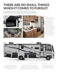 2020 Coachmen Pursuit Brochure page 3