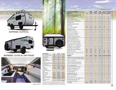 2020 Coachmen Viking Camping Trailers French Brochure page 3