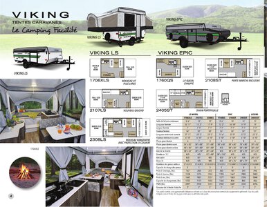 2020 Coachmen Viking Camping Trailers French Brochure page 4