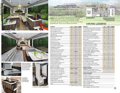 2020 Coachmen Viking Camping Trailers French Brochure page 5