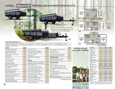 2020 Coachmen Viking Camping Trailers French Brochure page 6