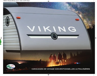 2020 Coachmen Viking Travel Trailers French Brochure page 1