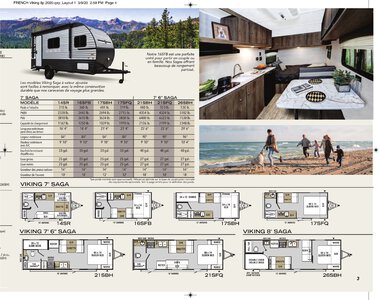 2020 Coachmen Viking Travel Trailers French Brochure page 3