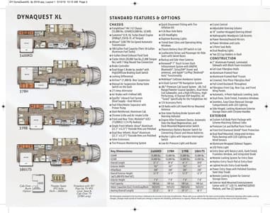 2020 Dynamax Dynaquest XL Brochure page 2