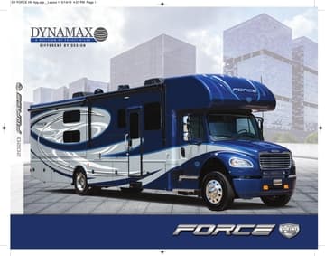 2020 Dynamax Force HD Brochure