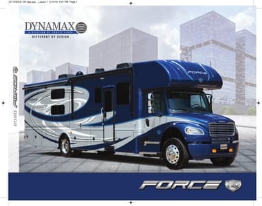 2020 Dynamax Force HD Brochure page 1