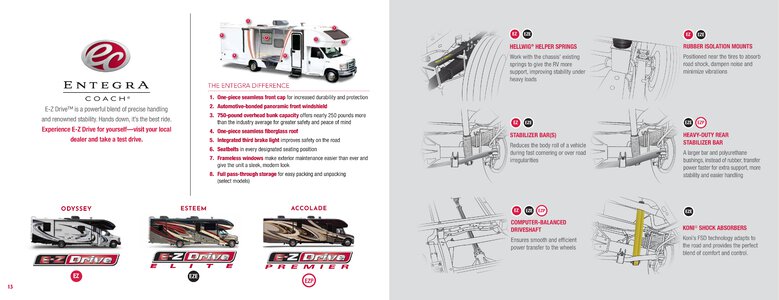 2020 Entegra Coach Gas Class C Brochure page 8