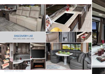 2020 Fleetwood Discovery LXE Brochure page 6
