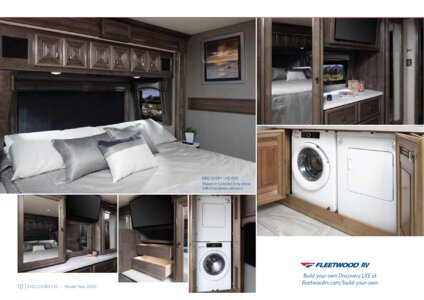 2020 Fleetwood Discovery LXE Brochure page 10