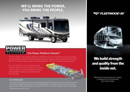 2020 Fleetwood Fortis Brochure page 4