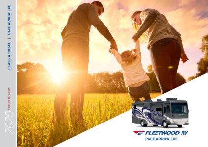 2020 Fleetwood Pace Arrow LXE Brochure page 1