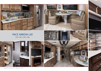 2020 Fleetwood Pace Arrow LXE Brochure page 6