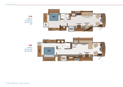 2020 Fleetwood Pace Arrow LXE Brochure page 12