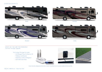 2020 Fleetwood Pace Arrow LXE Brochure page 14