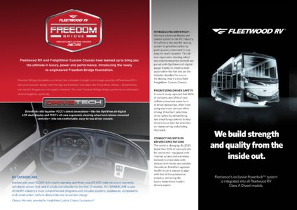 2020 Fleetwood Pace Arrow Brochure page 4