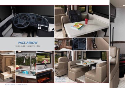 2020 Fleetwood Pace Arrow Brochure page 6