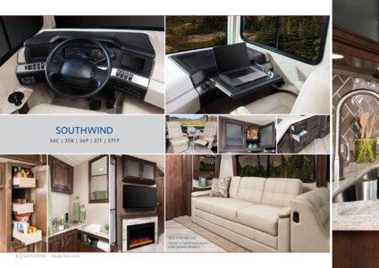 2020 Fleetwood Southwind Brochure page 6