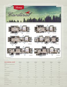2020 Forest River Cardinal Luxury Brochure page 1