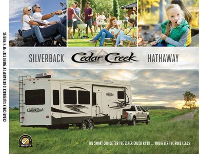 2020 Forest River Cedar Creek Hathaway Edition Brochure page 1