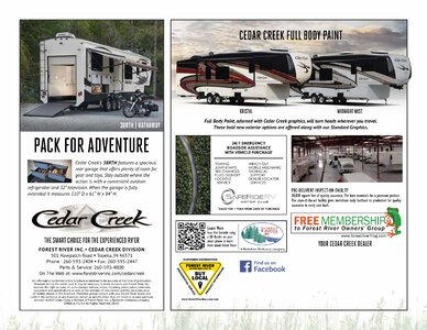 2020 Forest River Cedar Creek Hathaway Edition Brochure page 20