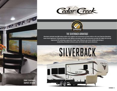 2020 Forest River Cedar Creek Silverback Edition Brochure page 3