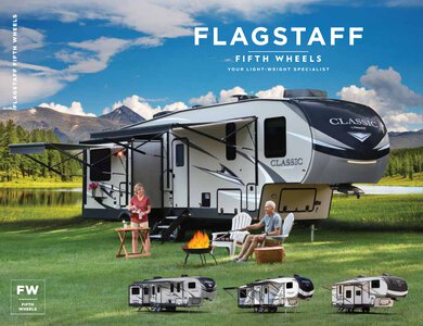 2020 Forest River Flagstaff Fifth Wheels Brochure page 1