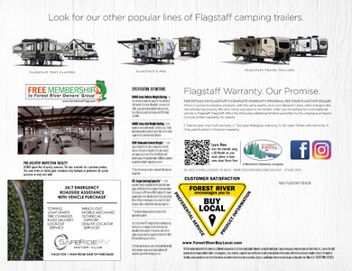 2020 Forest River Flagstaff Fifth Wheels Brochure page 12