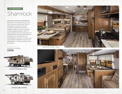 2020 Forest River Flagstaff Travel Trailers French Brochure page 4