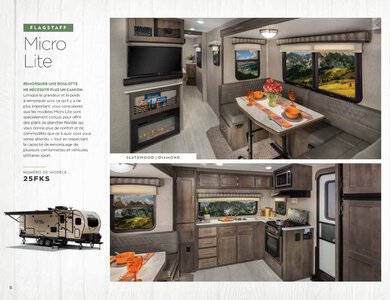 2020 Forest River Flagstaff Travel Trailers French Brochure page 8