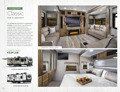 2020 Forest River Flagstaff Travel Trailers French Brochure page 16