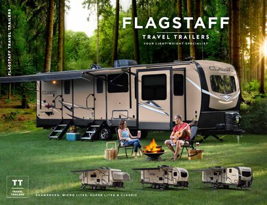 2020 Forest River Flagstaff Travel Trailers Brochure page 1