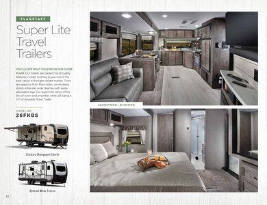 2020 Forest River Flagstaff Travel Trailers Brochure page 12