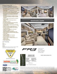 2020 Forest River FR3 French Brochure page 2