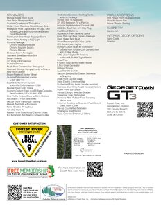 2020 Forest River Georgetown 3 Series GT3 Brochure page 2