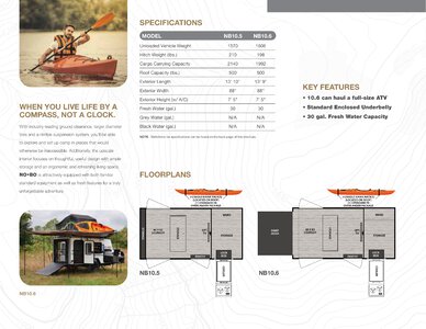 2020 Forest River No Boundaries Brochure page 4