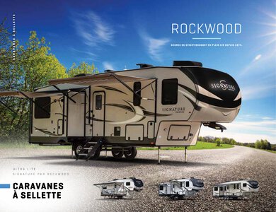 2020 Forest River Rockwood Fifth Wheels French Brochure page 1