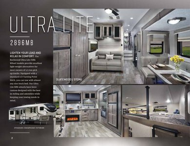 2020 Forest River Rockwood Fifth Wheels Brochure page 2