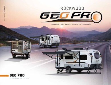 2020 Forest River Rockwood Geo Pro French Brochure page 1