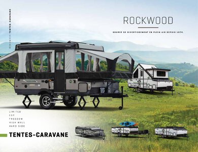 2020 Forest River Rockwood Tent Campers French Brochure page 1