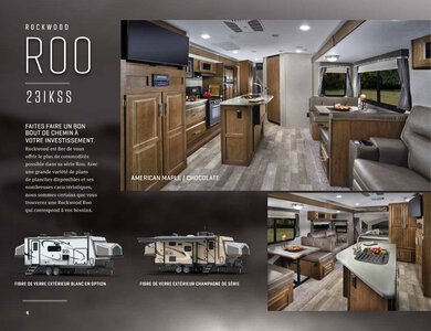 2020 Forest River Rockwood Travel Trailers French Brochure page 4